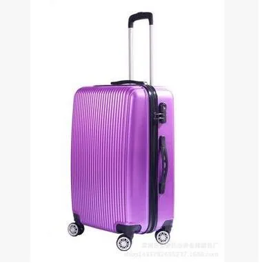20"24" Carry-on Suitcase with Wheels Unisex Pink Luggage Travel Bag Trolley Bags Children's Suitcases