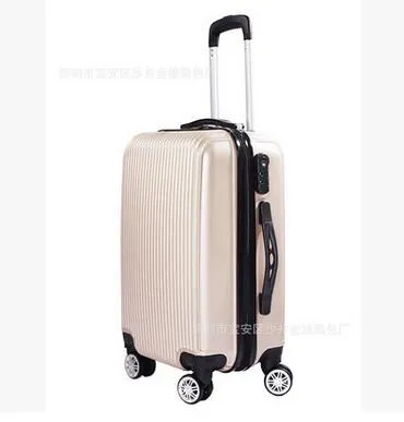 20"24" Carry-on Suitcase with Wheels Unisex Pink Luggage Travel Bag Trolley Bags Children's Suitcases