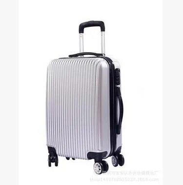 20"24" Carry-on Suitcase with Wheels Unisex Pink Luggage Travel Bag Trolley Bags Children's Suitcases