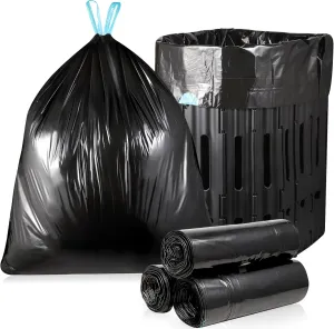 60 Portable Toilet Bags with Poo Gel Set, 8 Gallon Camping Toilet Bags with Absorbent Gels, Waste Bags, Leak-Proof Trash Bag for Camping Potty, Traveling