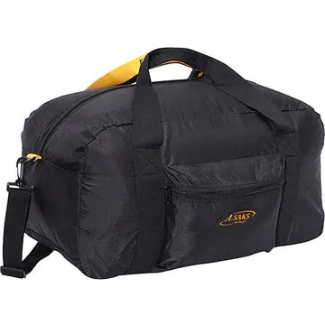 A. Saks 22" Carry On Folding Duffel with Pouch