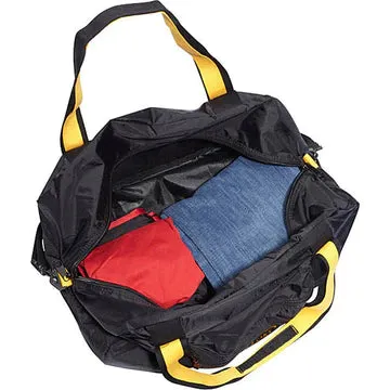 A. Saks 22" Carry On Folding Duffel with Pouch