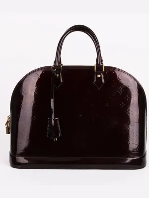 Amarante Vernis Alma GM tote bag