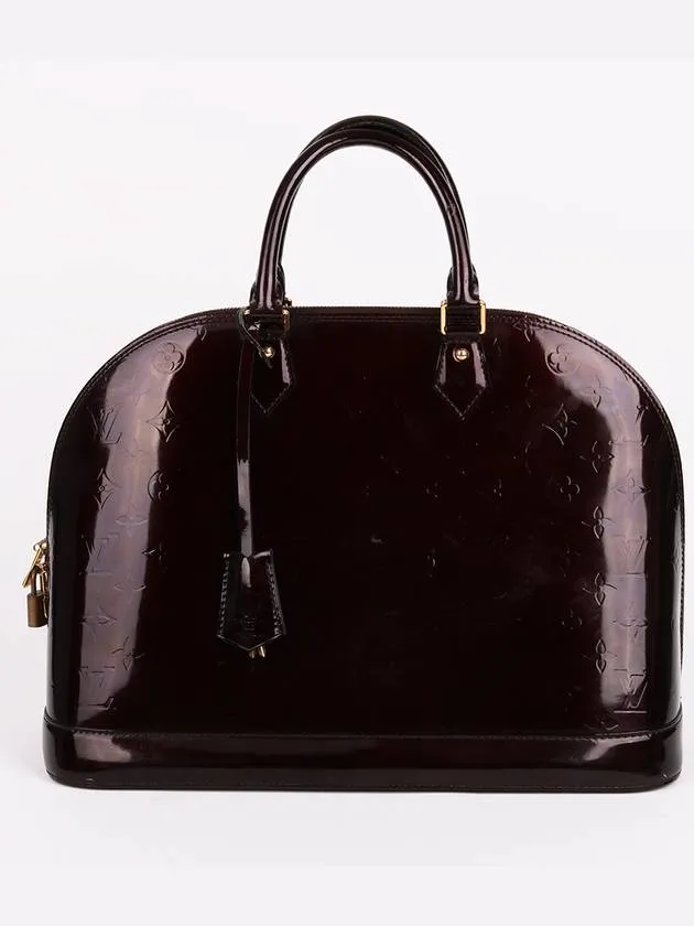 Amarante Vernis Alma GM tote bag