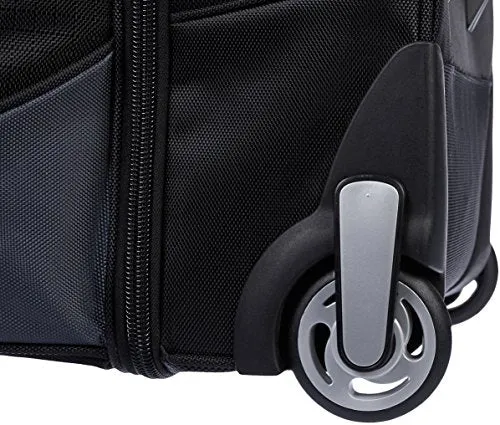 Amazonbasics Ripstop Wheeled Duffel - 35-Inch, Black