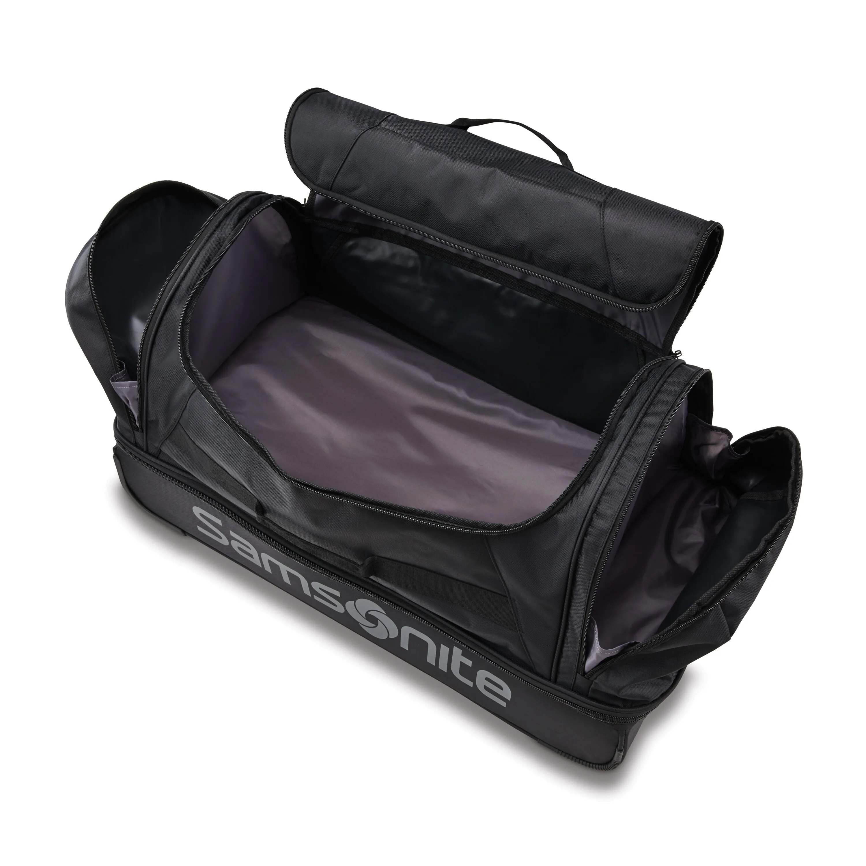 Andante 2 Softside 32" Large Checked Wheeled Duffel
