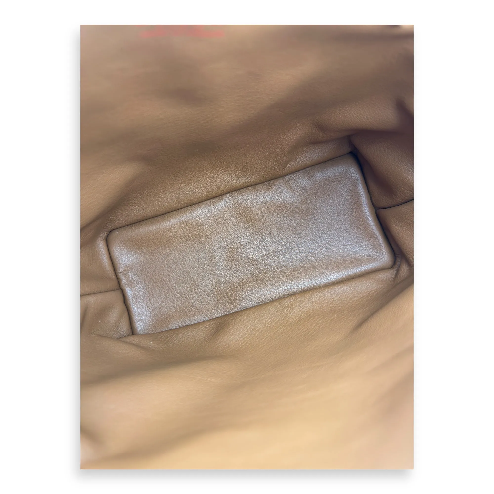 Anjou Tote Bag Brown in Coated Canvas, Silver hardware