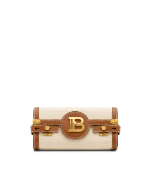 B-Buzz 23 Leather & Canvas Pouchette