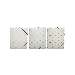 Banded Document Case Pineapples