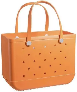 Beach Bag Rubber Tote Bag - Waterproof and Sandproof Tote Bags Outdoor Portable Handbag for Sports