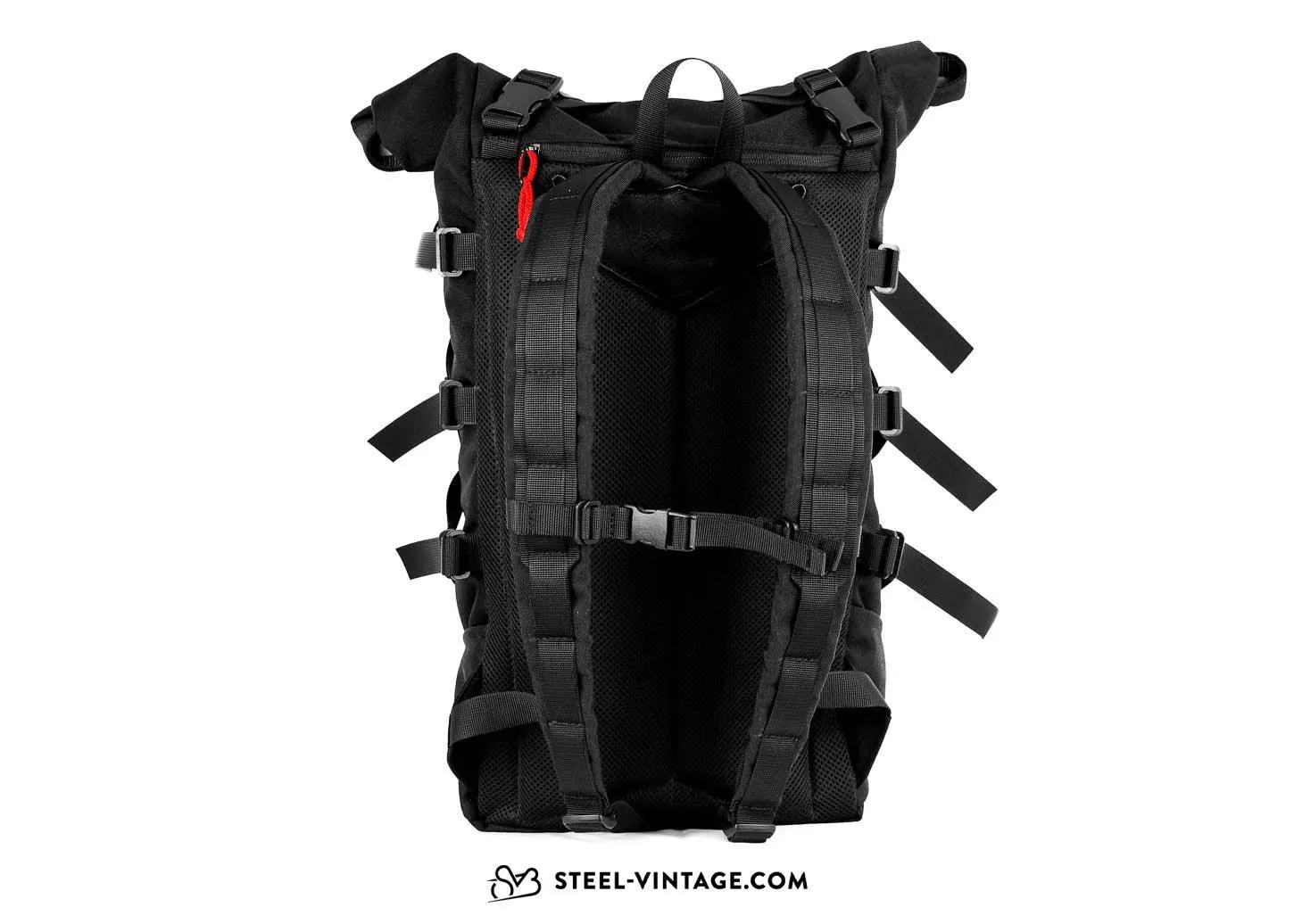 Braasi Industry Wicker Rolltop Backpack