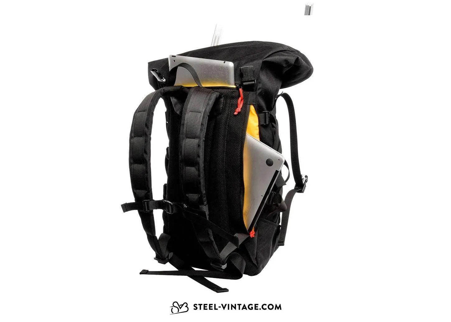 Braasi Industry Wicker Rolltop Backpack