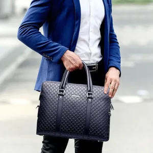 Brain Leather Laptop Bag For Men