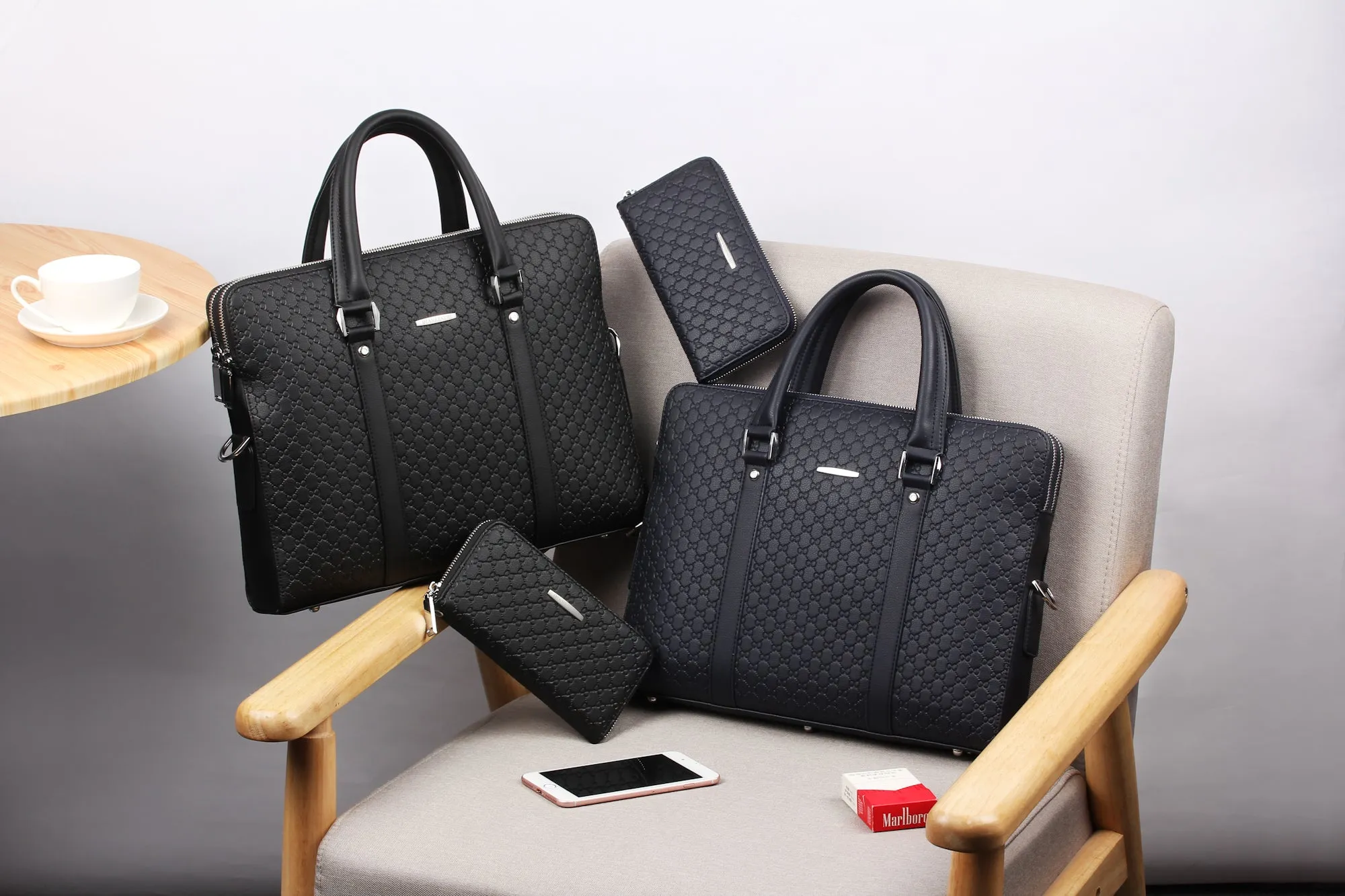 Brain Leather Laptop Bag For Men