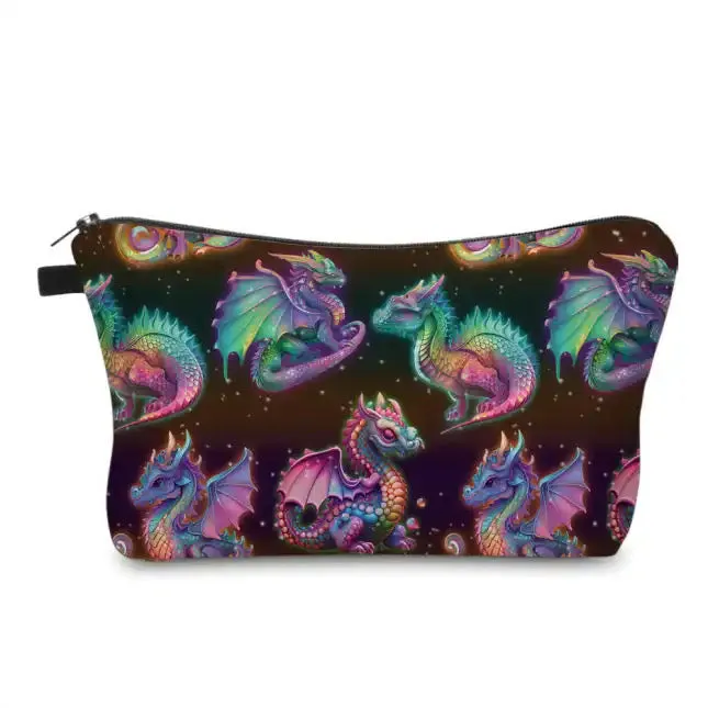 Bundled Set - Mini Backpack, Pouch, & Mini Pouch - Dragon Rainbow