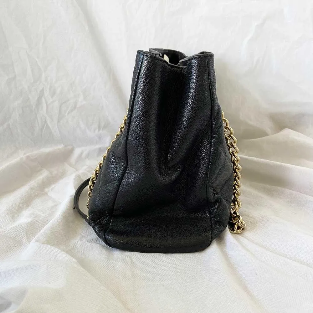 Carolina Herrera Quilted Top Handle Bag