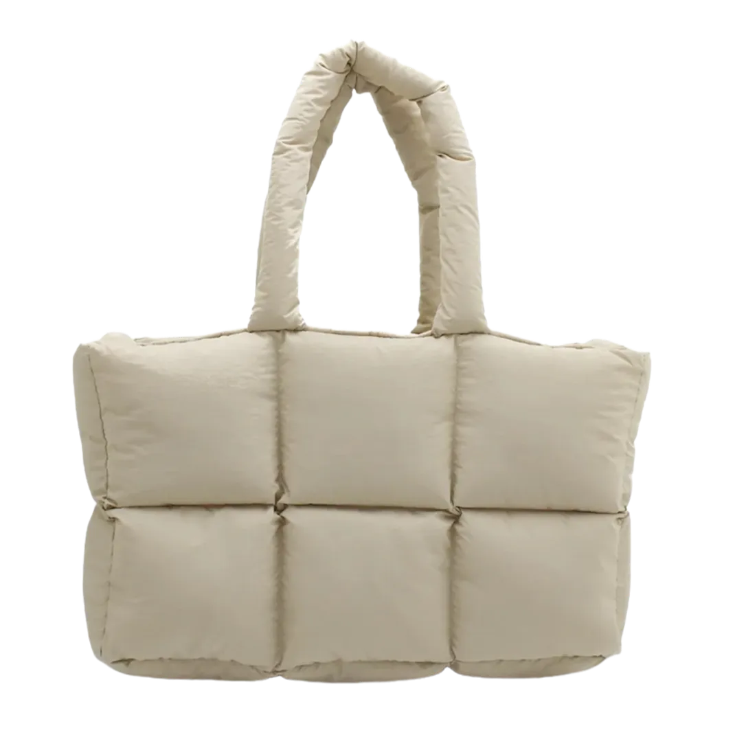 Cloud Taupe Tote Bag