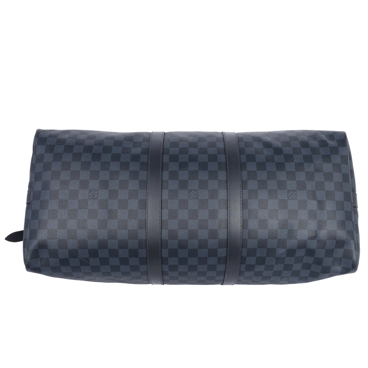 Damier Graphite Blue Cobalt Keepall Bandoulière 55 Travel Bag
