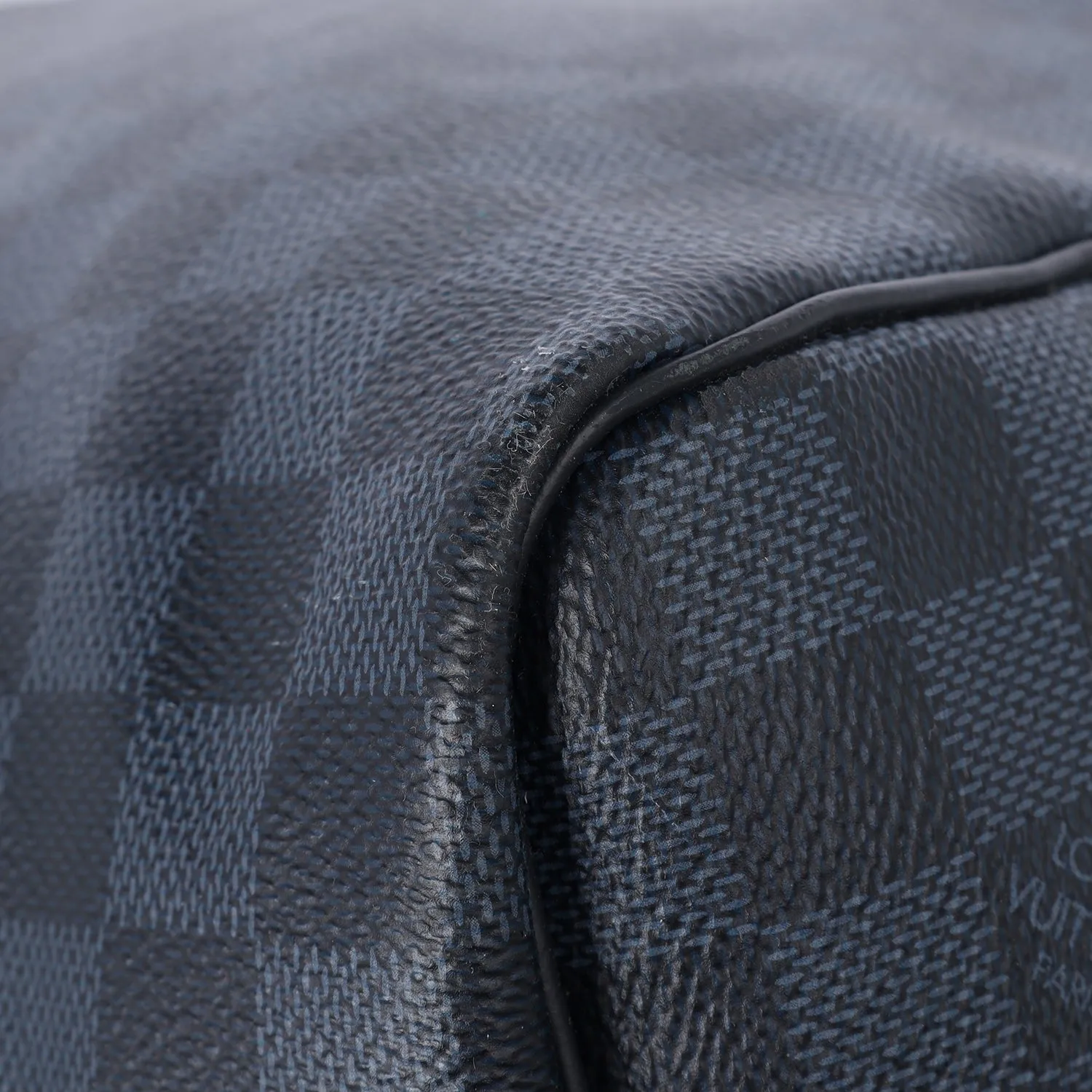 Damier Graphite Blue Cobalt Keepall Bandoulière 55 Travel Bag