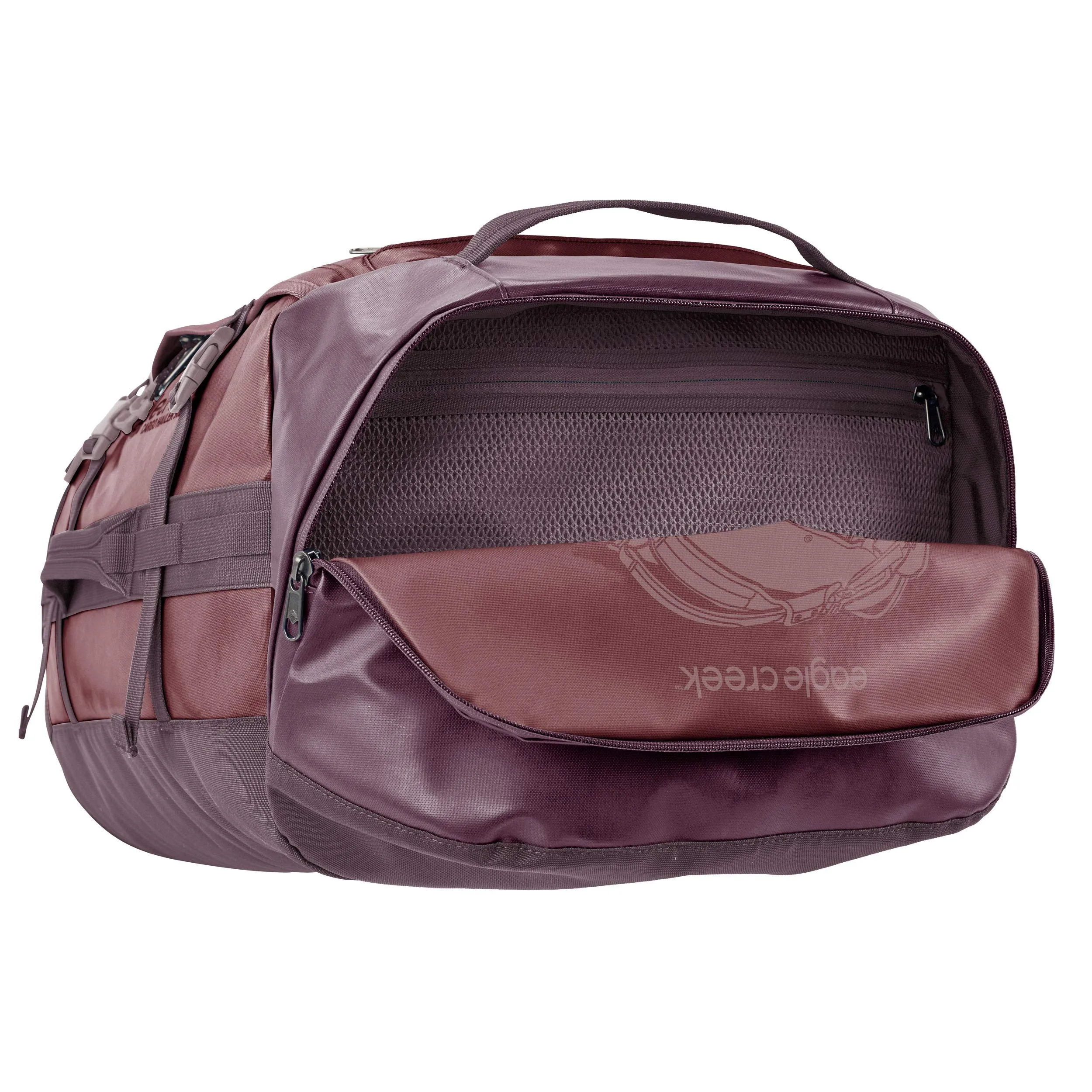 Eagle Creek Unisex-Adult's Cargo Hauler Backpack Duffel Bag, Earth Red, 60L