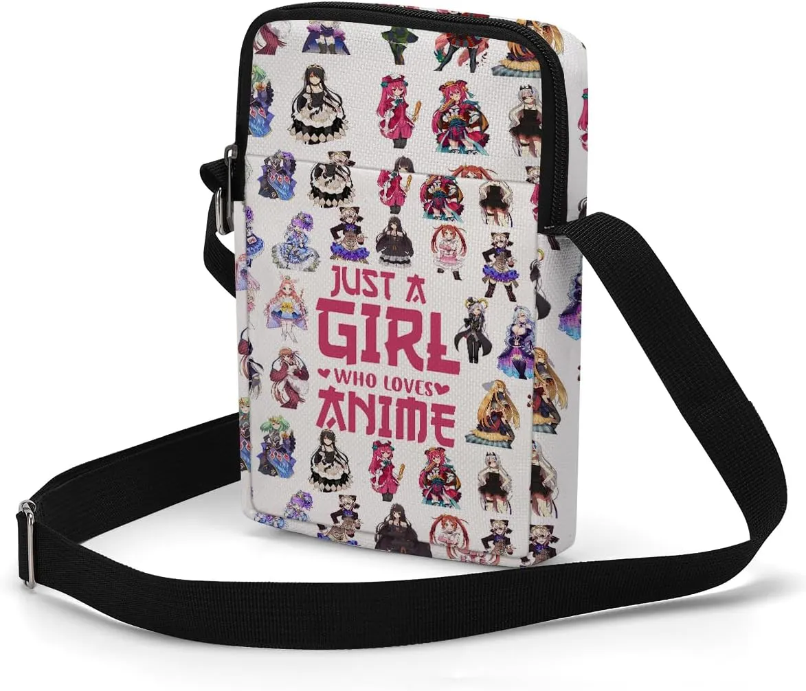 Fantasy Novel Cross Body Bag Magic Mouse Wizard Stuff Phone Bag Book Lovers Gifts Preppy Anime Shoulder Bag