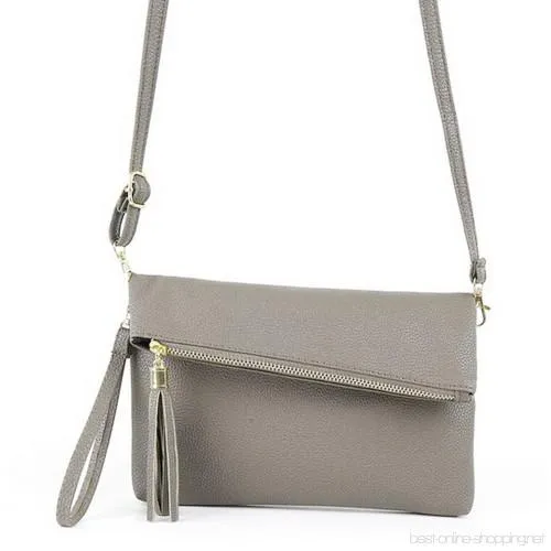 Gray Clutch