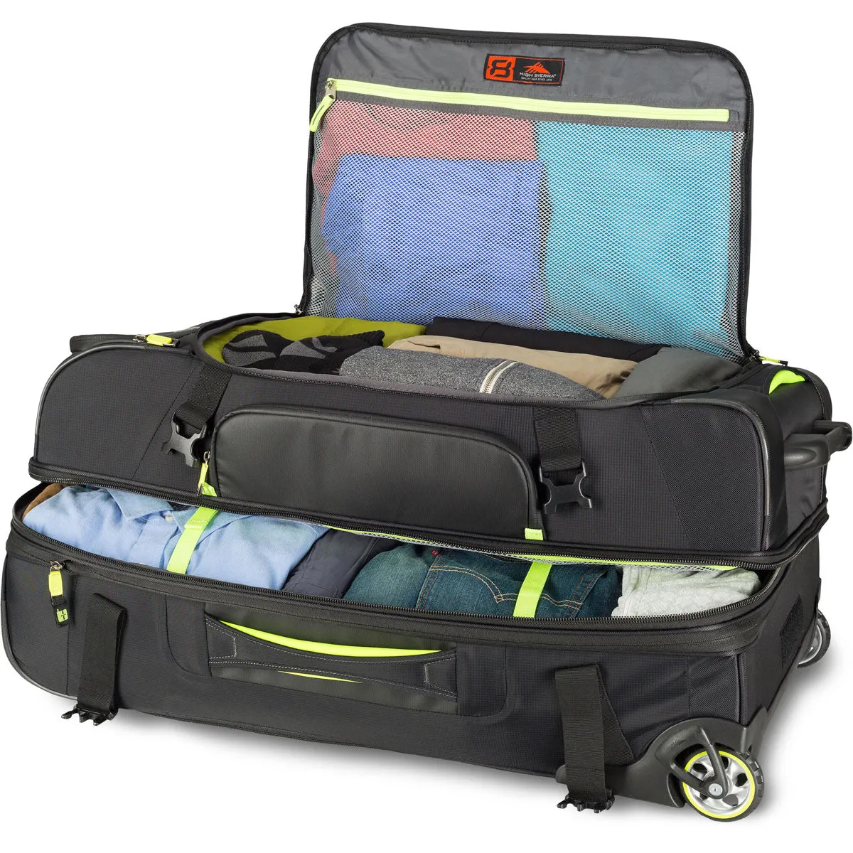High Sierra At8 32In Wheeled Duffel Upright