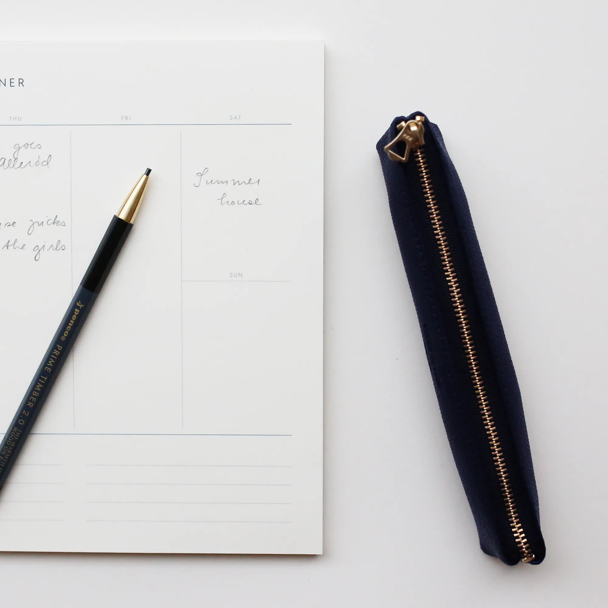 HIGHTIDE SLIM PEN CASE  // NAVY
