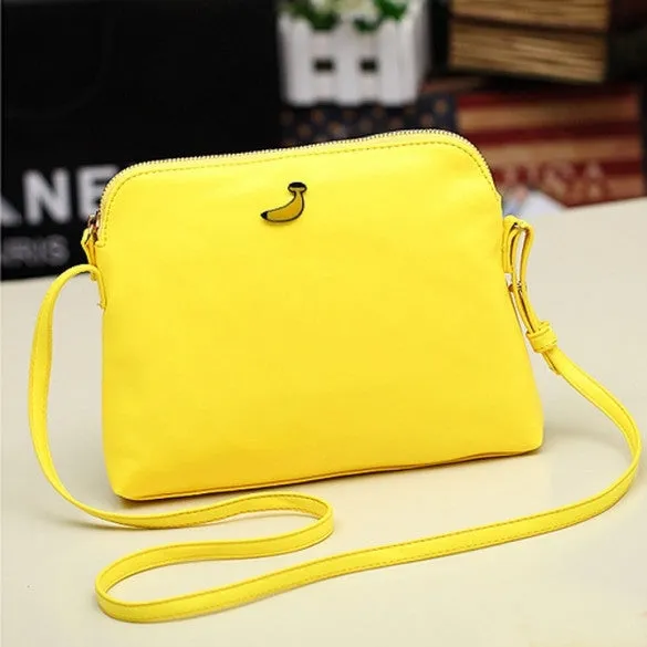 Hot Korean Women Candy Tote Handbag PU Leather Shoulder bag Cross Messenger