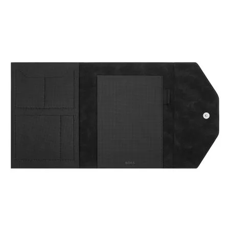 Hugo Boss FOLDER A5 RIVE BLACK HDM414A