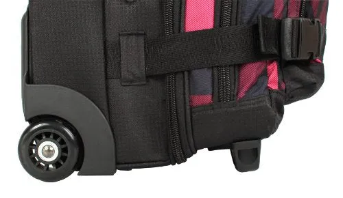 J World New York Vinewood Rolling Duffel, Block Pink, One Size