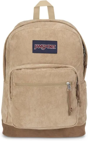 JanSport Right Pack Expressions Backpack - Travel, Work, or Laptop Bag - Curry Corduroy