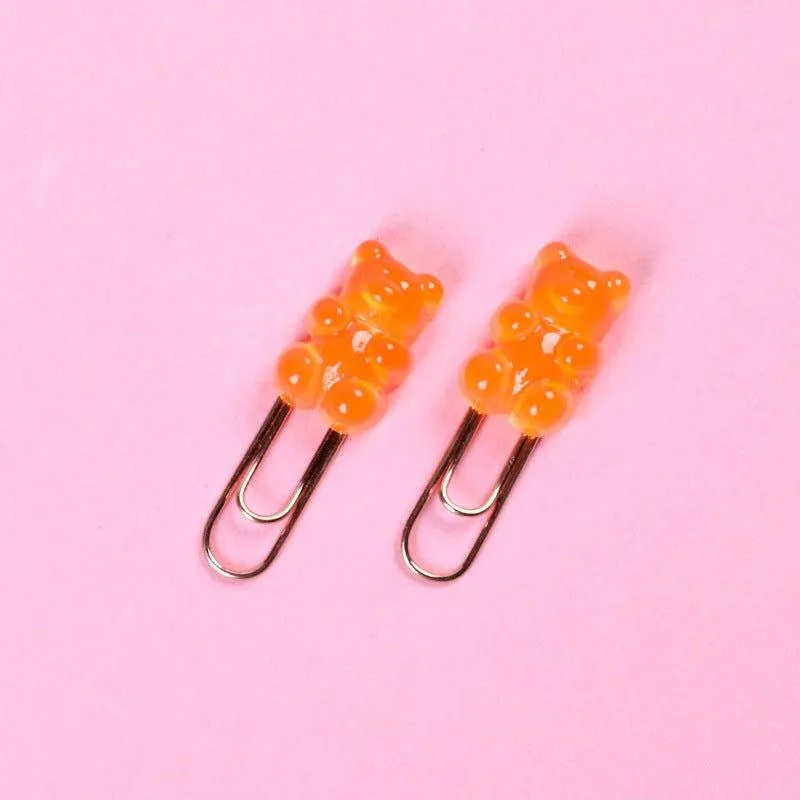 Korean Gummy bear cartoon shape paper clip NP-070028