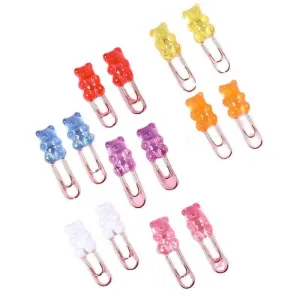 Korean Gummy bear cartoon shape paper clip NP-070028