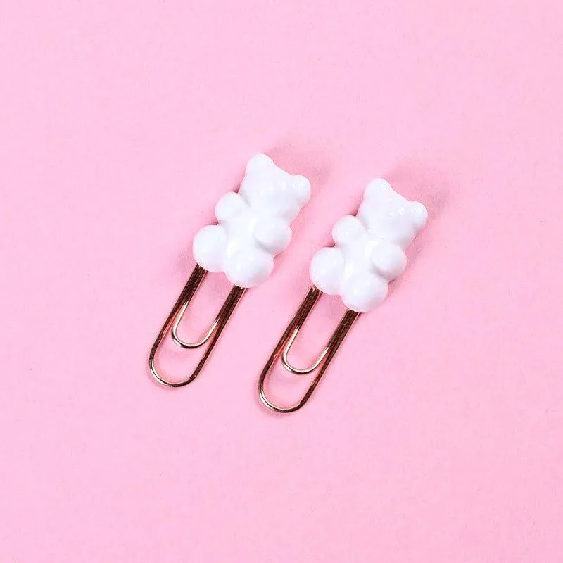 Korean Gummy bear cartoon shape paper clip NP-070028