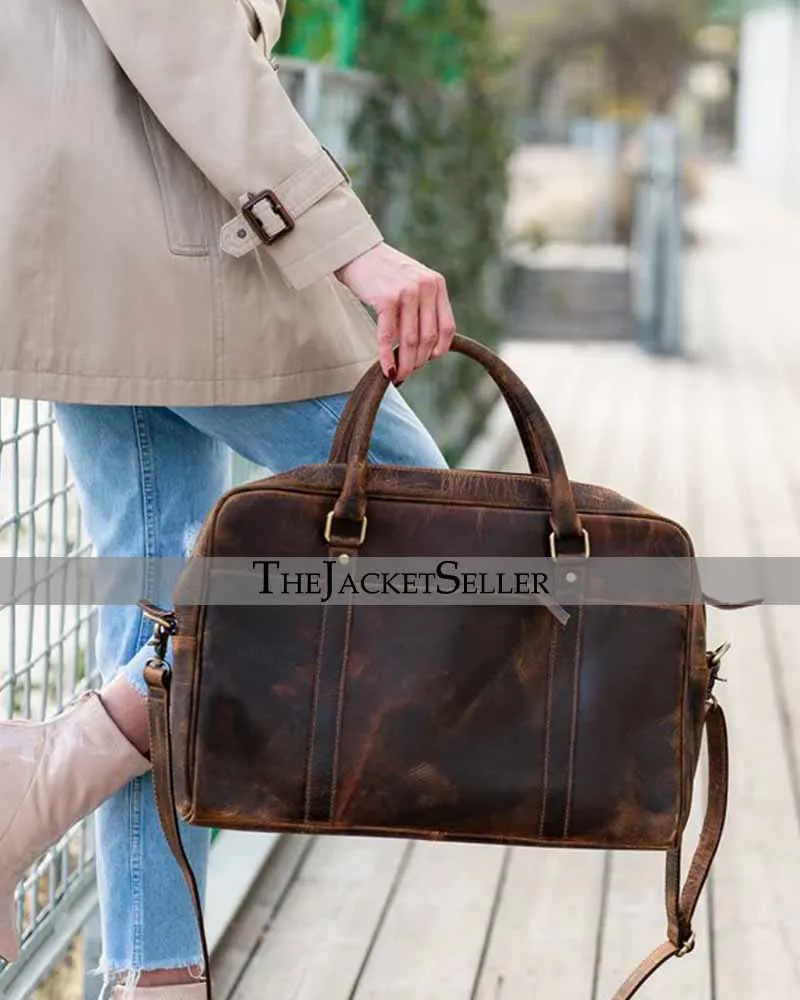Leather Laptop Bag