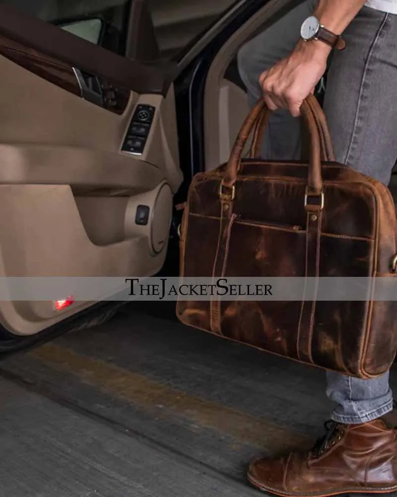 Leather Laptop Bag
