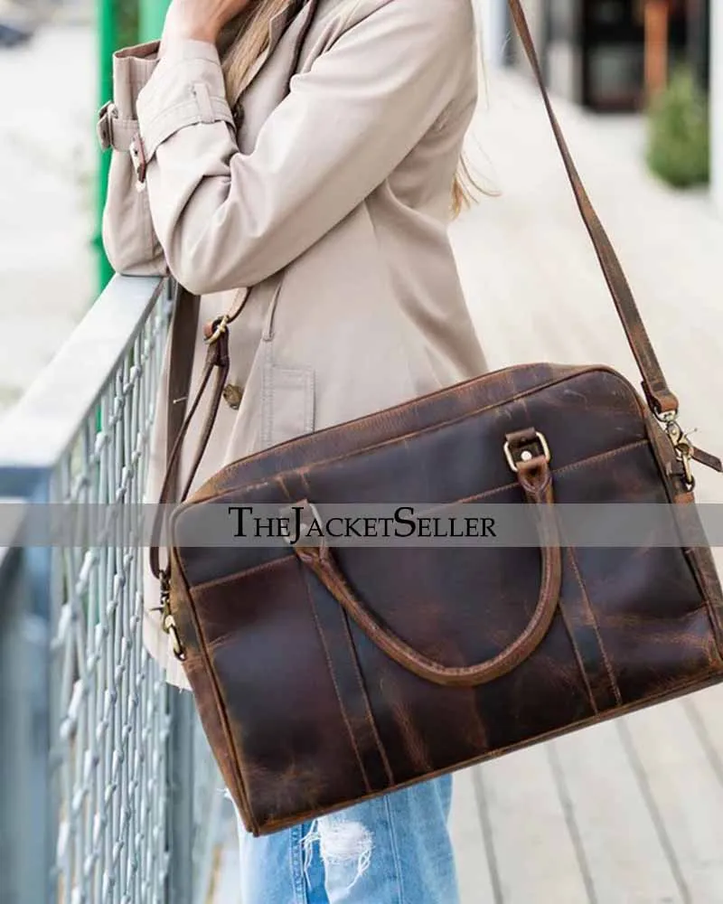 Leather Laptop Bag