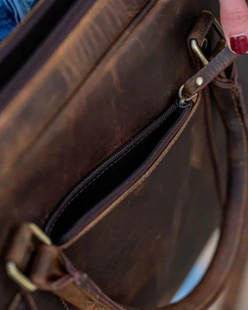Leather Laptop Bag