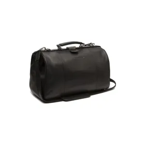 Leather Weekend Bag - The Chesterfield Brand Texel Black