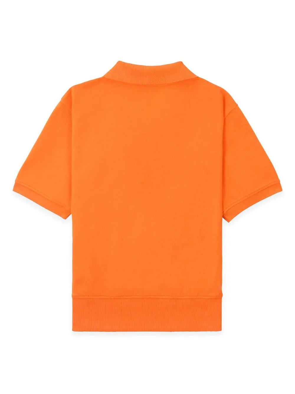 logo-embroidered cotton polo shirt