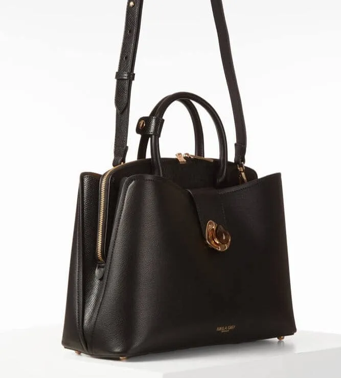 Luella Grey Cristobel Laptop Tote in Black