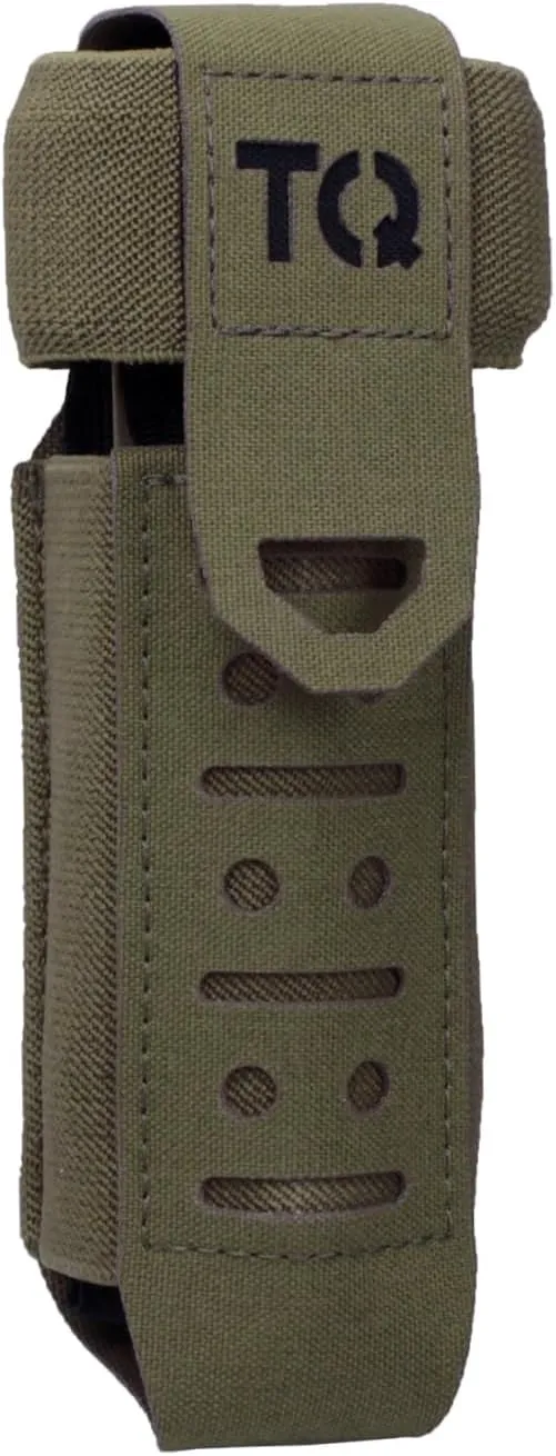 Molle Laser Cut Tourniquet Holder, Nylon TQ Holder Pouch Bag for PALS Duty Belt Loop EMT EMS