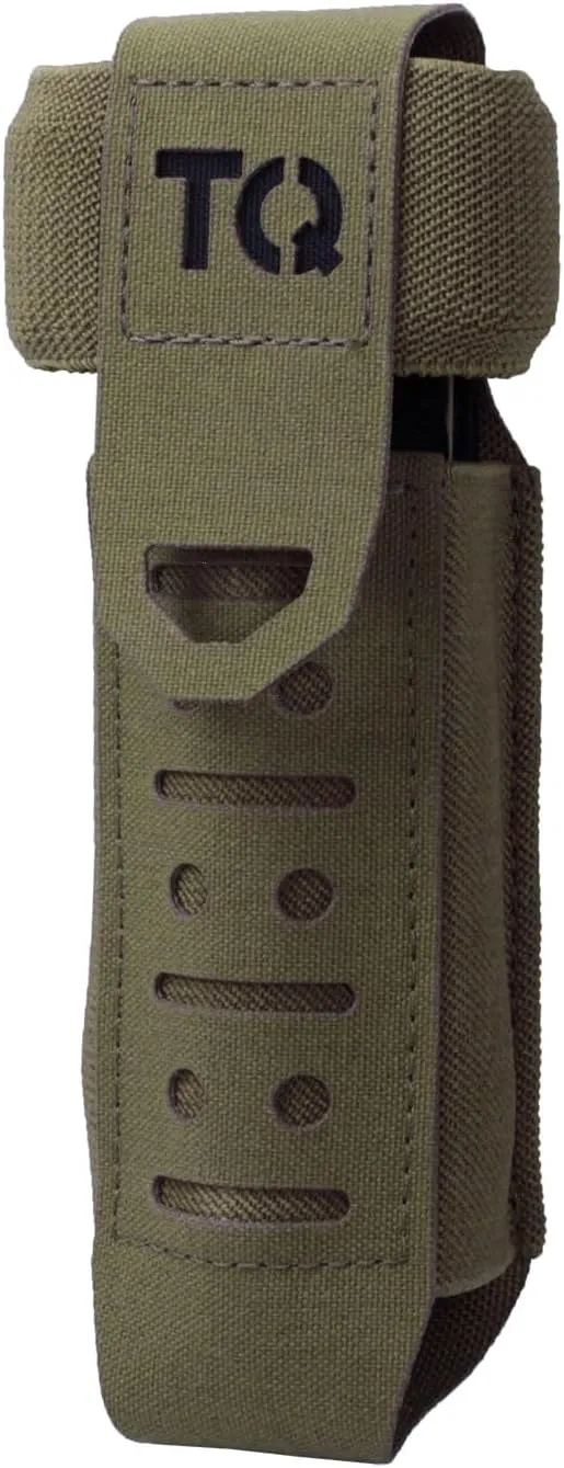 Molle Laser Cut Tourniquet Holder, Nylon TQ Holder Pouch Bag for PALS Duty Belt Loop EMT EMS