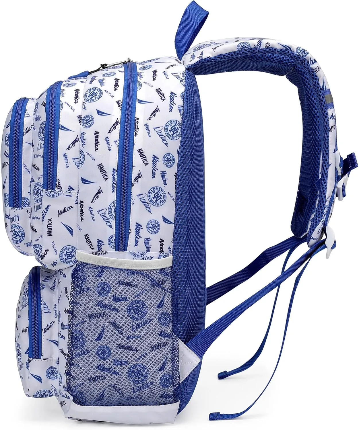 Nautica Kids Backpack for School | Kindergarten Elementary Kids Backpack | 17" Tall | Varsity