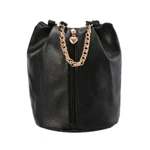 New Fashion Casual Vintage Style Women Synthetic Leather Shoulder Bag Hand Bag