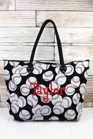 NGIL Baseball Large Shoulder Tote