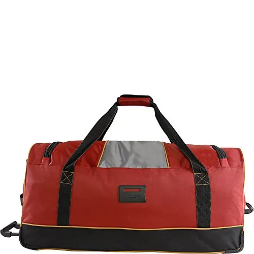 Pacific Coast 35" Extra Large Bag Rolling Duffel, Grey, One Size