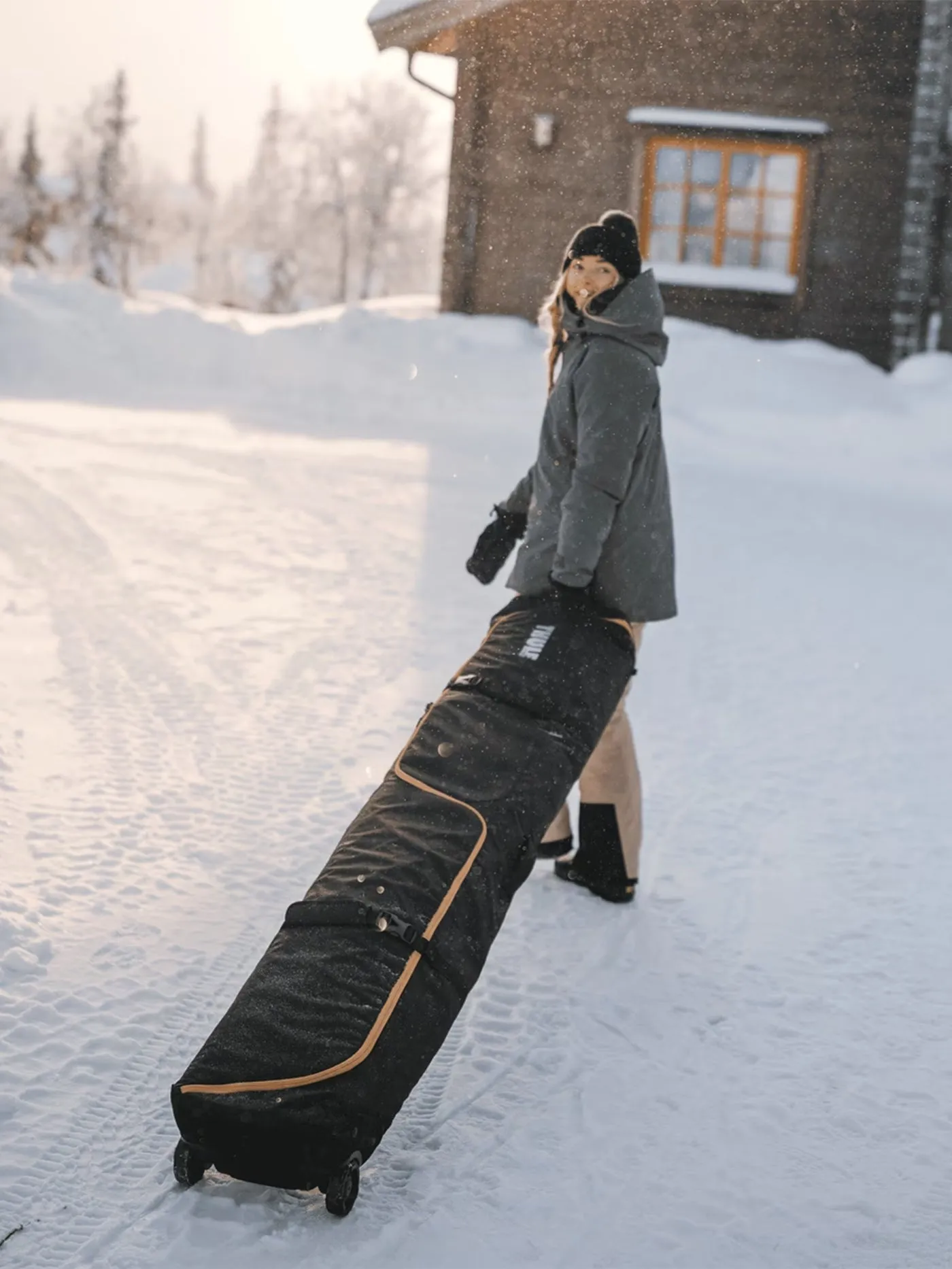 Roundtrip Roller 165cm Black Boardbag