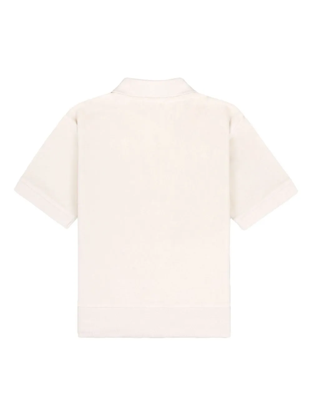 SRC Velour cotton polo shirt